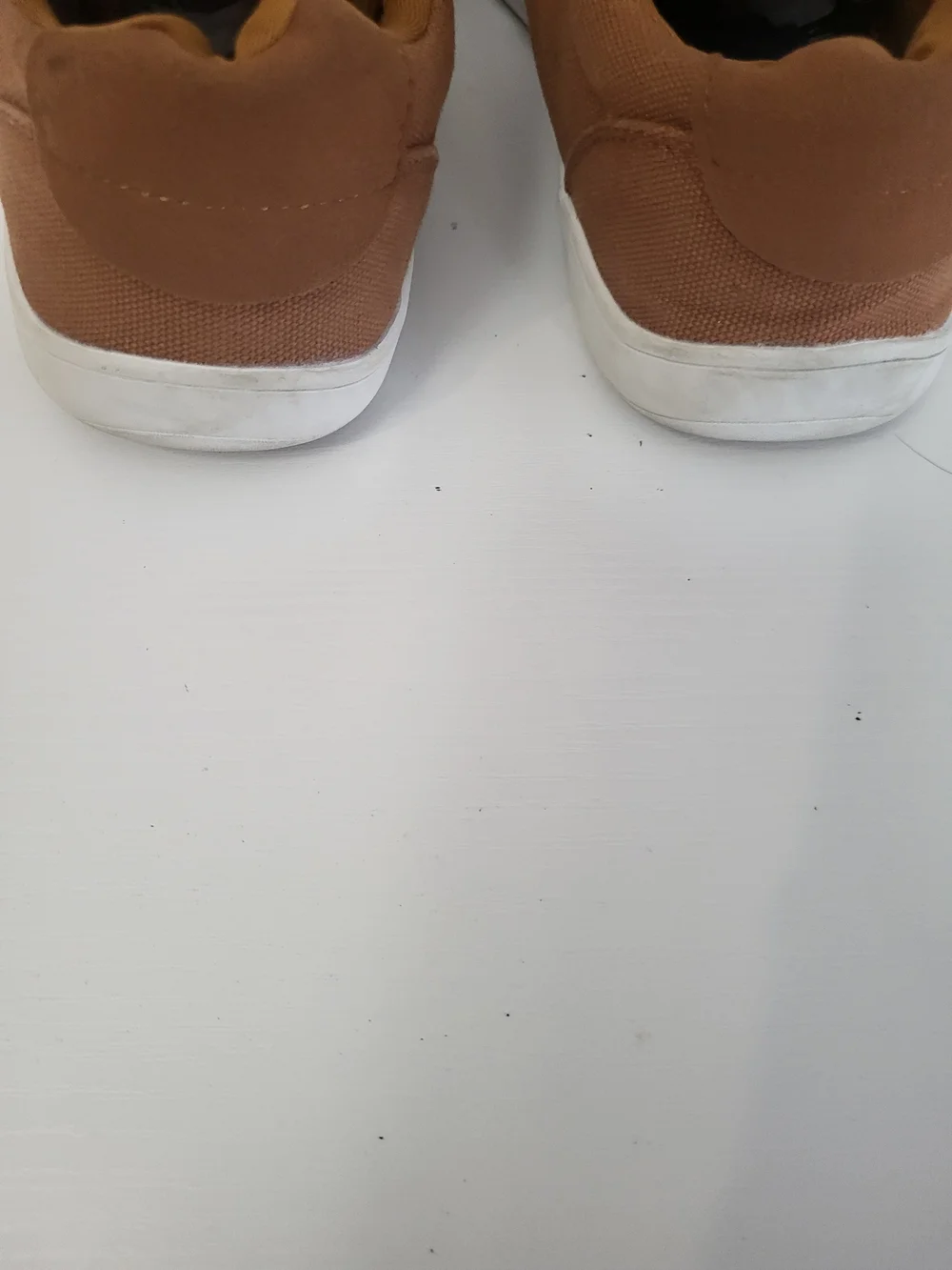 Whitin Barefoot Zero Drop Wide Toe Box Shoes Men 44 10 Brown Canvas Minimalist